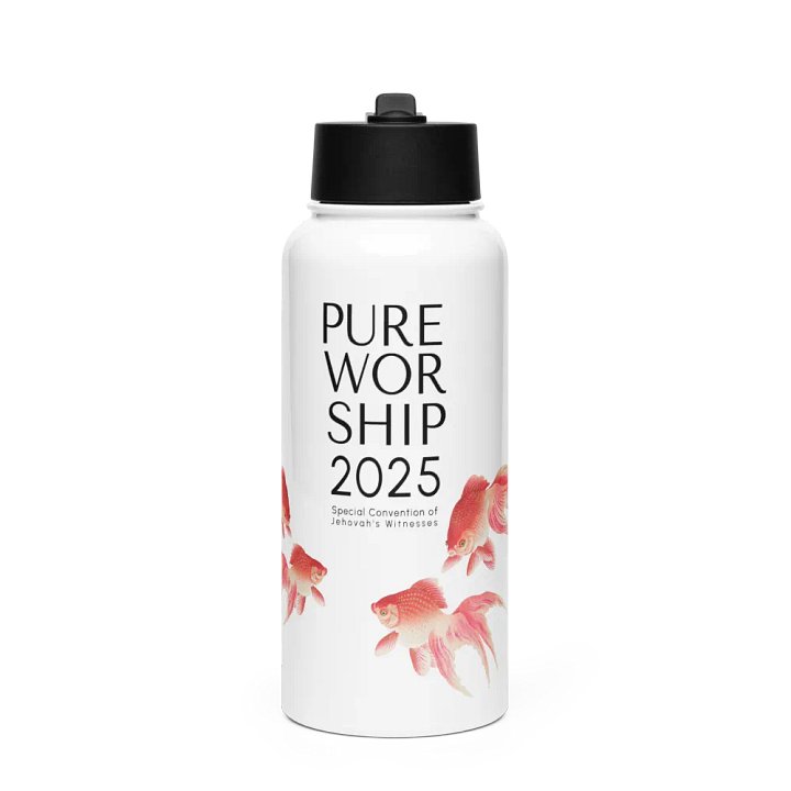 "Pure Worship" 2025 Special Convention | Koi Fish Stainless Steel Water Bottle product image (1)