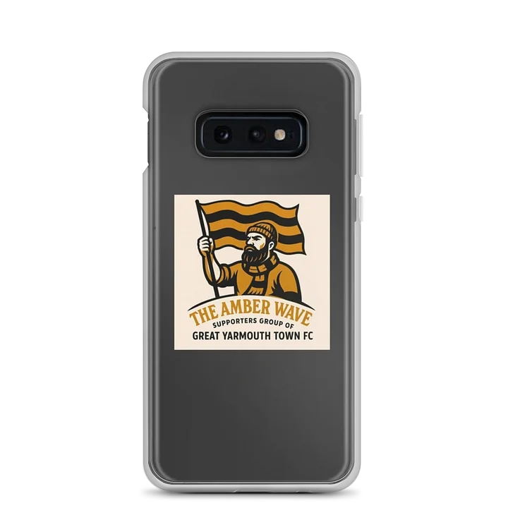 Amber Wave Supporters Samsung® Clear Case product image (3)