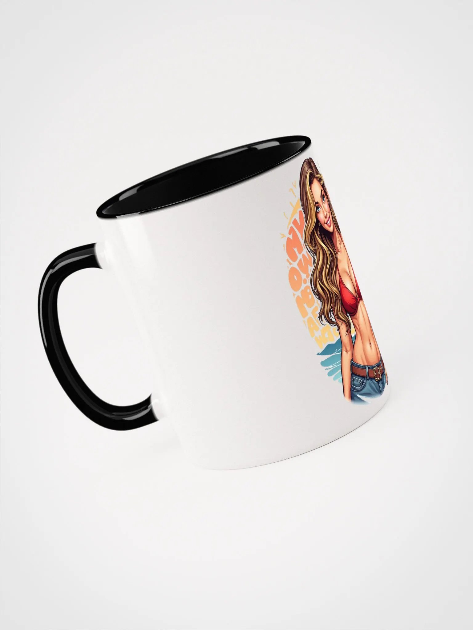 Beach Babe Vibes Ceramic Mug product image (31)