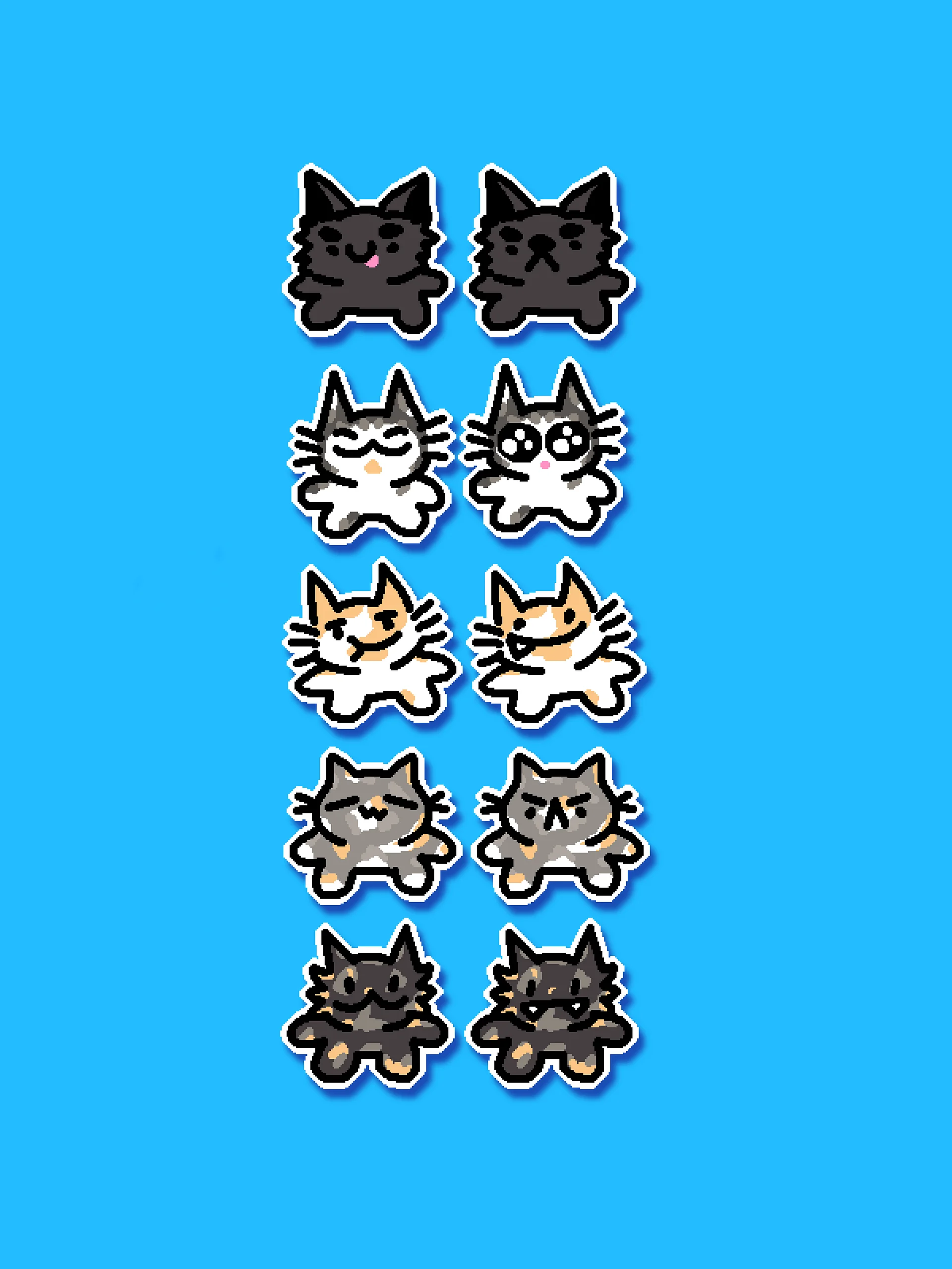 Save My Cat Sticker Pack product image (1)