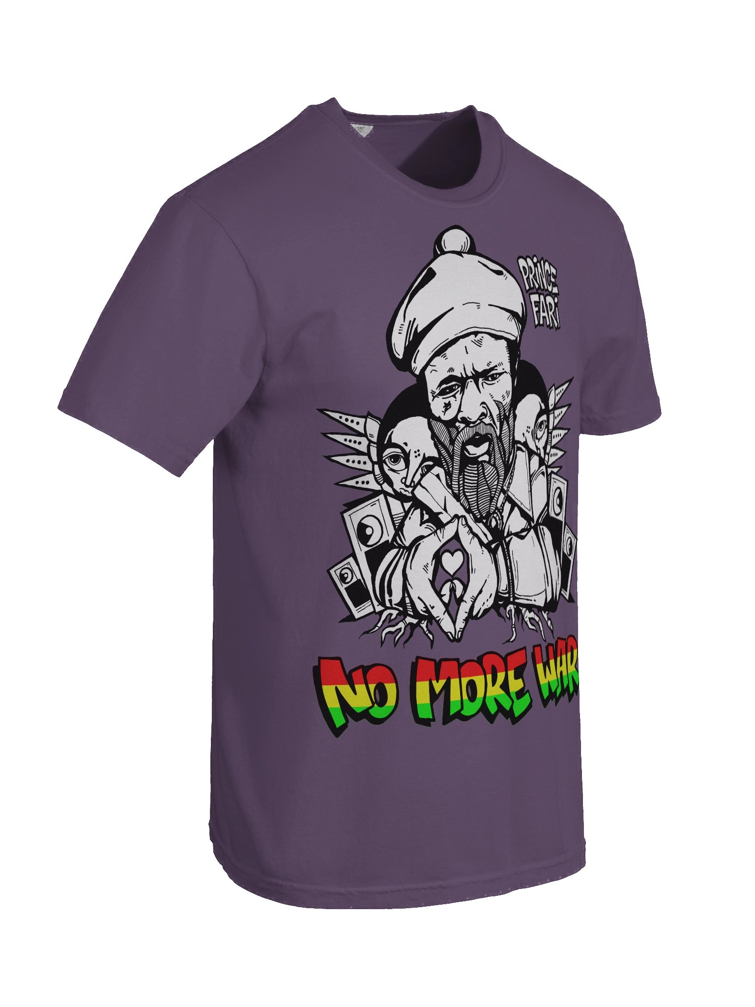 Prince Far I T-Shirt by RasTerms37 (Colorful / Red Gold Green / Premium) product image (5)