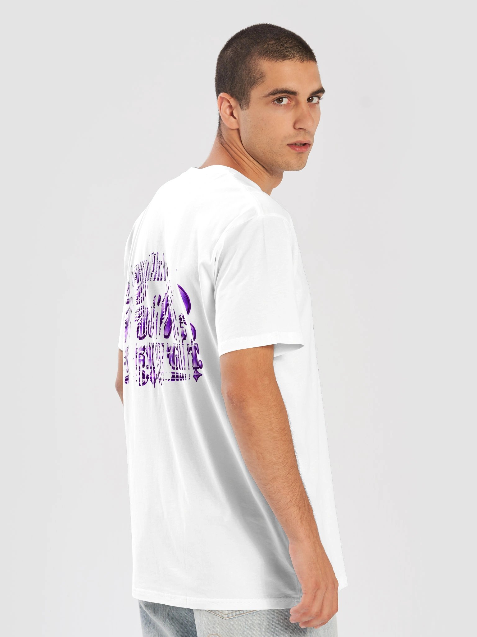 Call Me What You Want Metallic Purple Faith-Based Premium Unisex T-Shirt product image (8)
