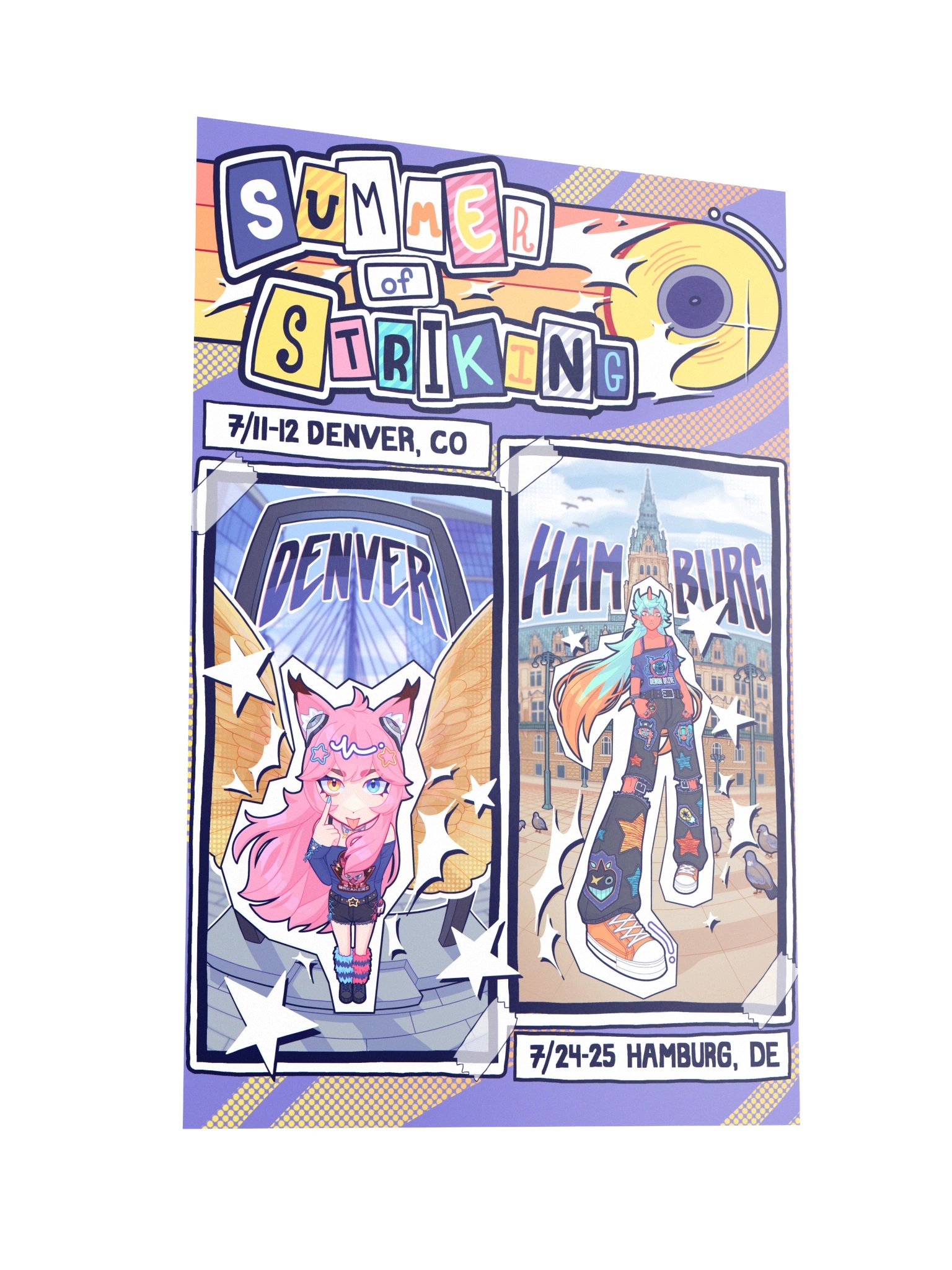 Summer of Striking Print 12" x 18" (RTS2/WTS) product image (2)