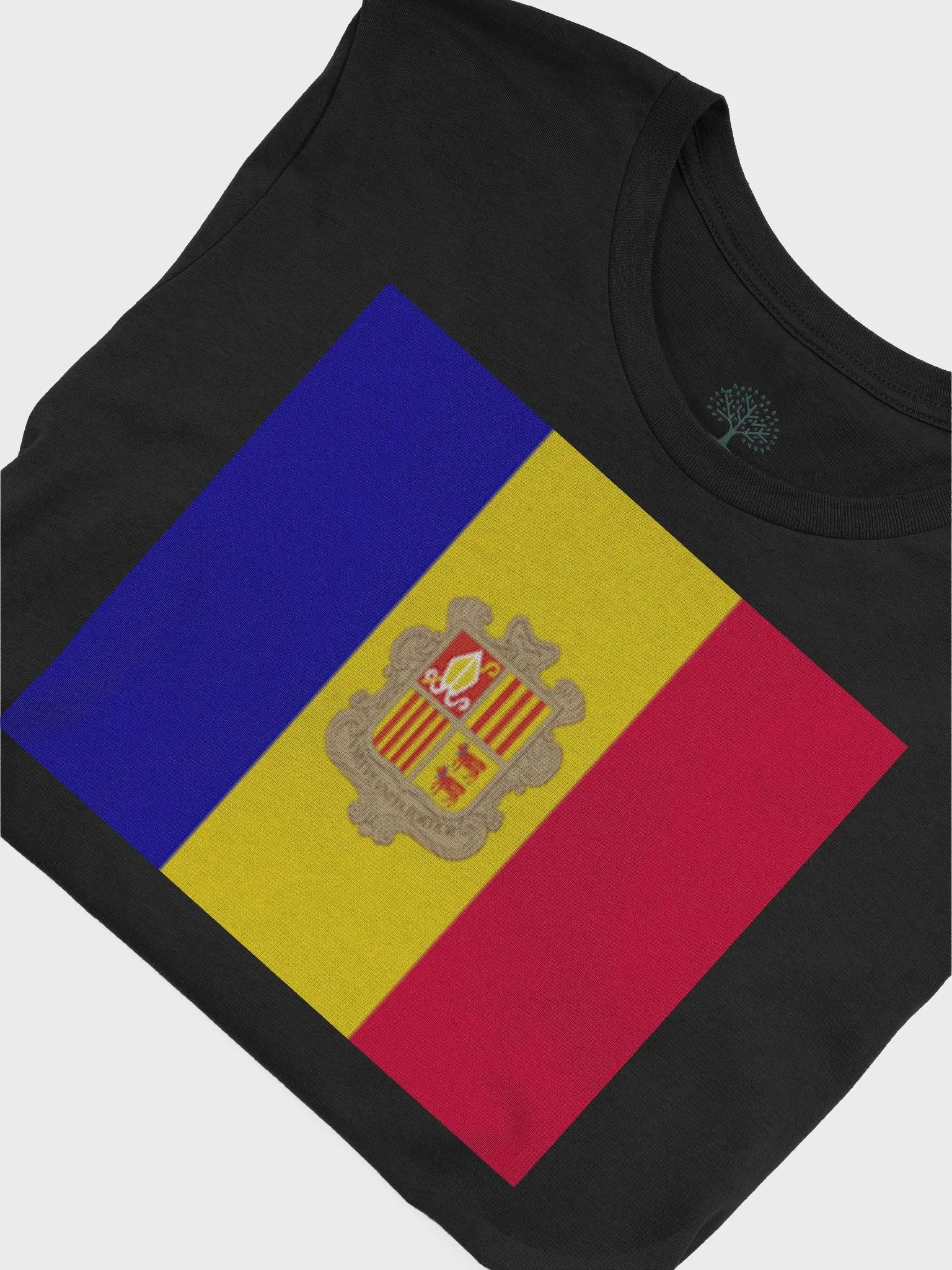 Exclusive Andorra Flag Unisex T-Shirt by Graphic Grove product image (7)
