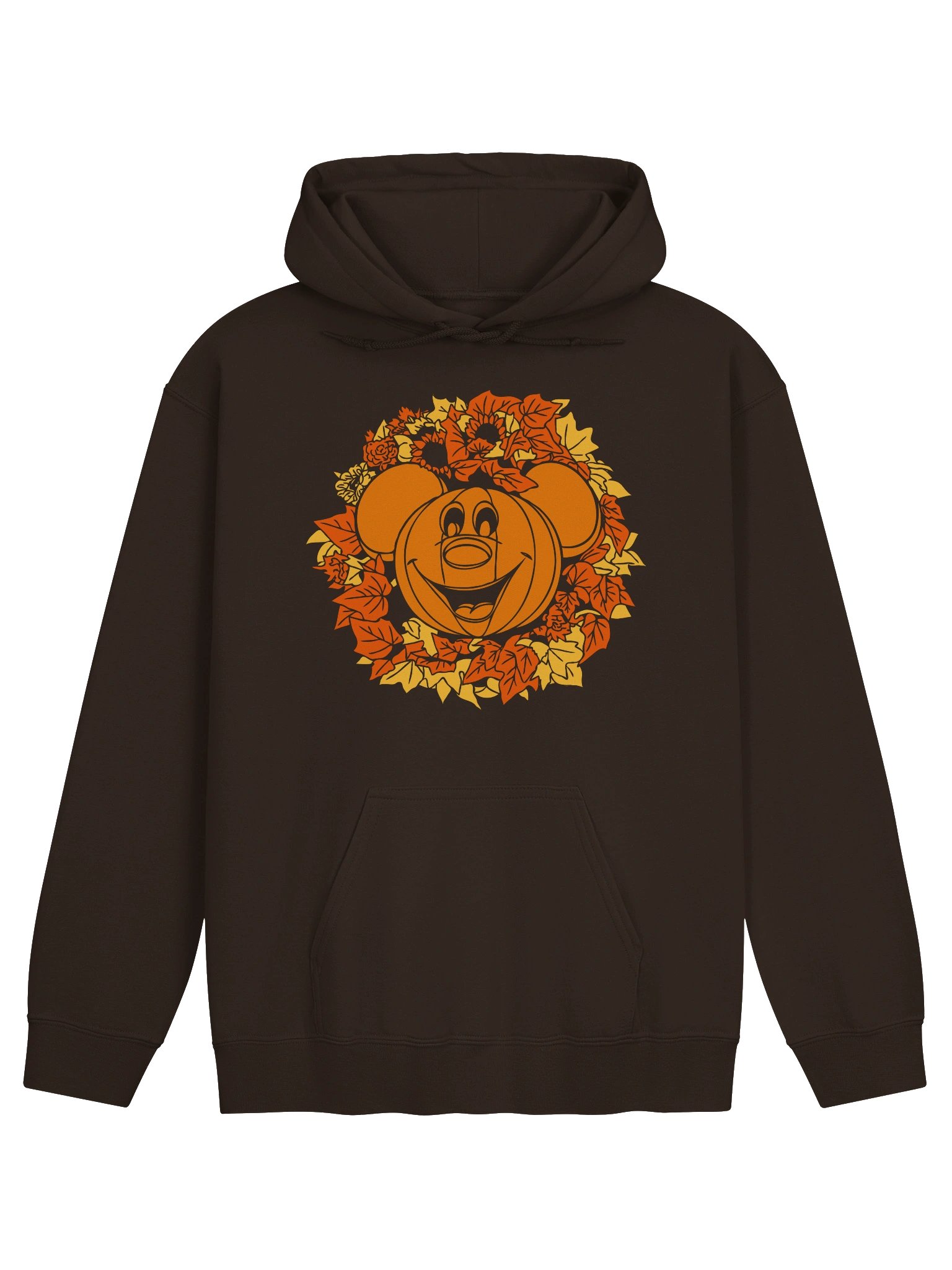 Pumpkin Mickey Fall Wreath Hoodie product image (3)