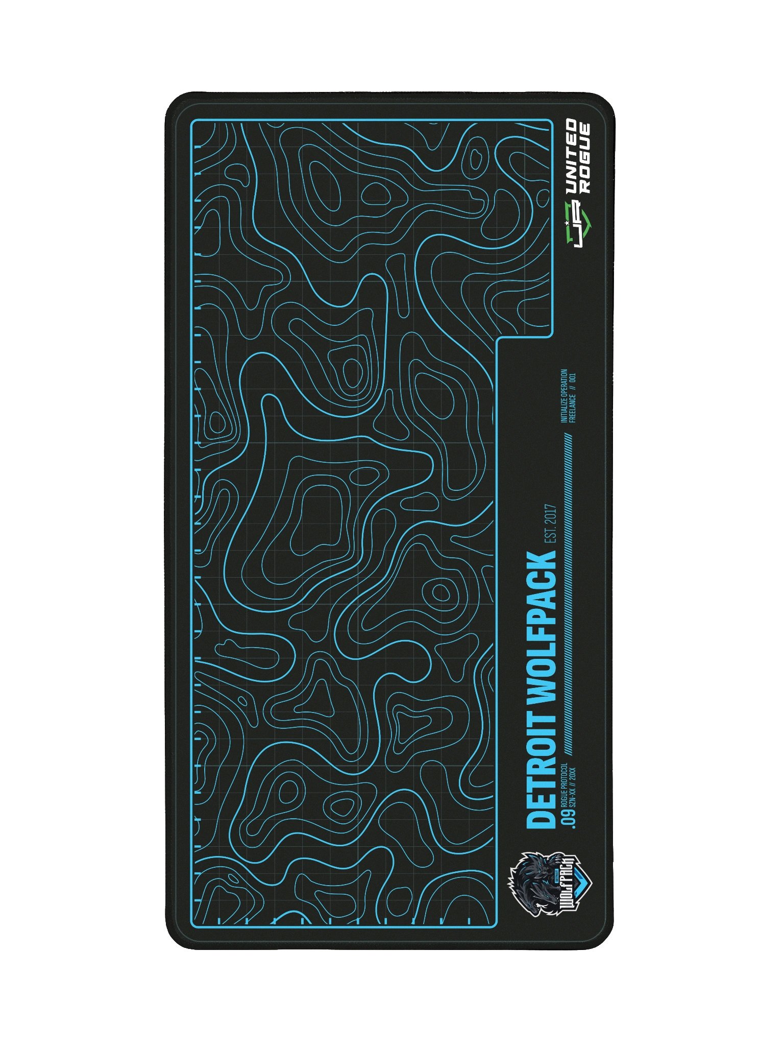 Detroit Wolfpack Map Desk Mat product image (2)
