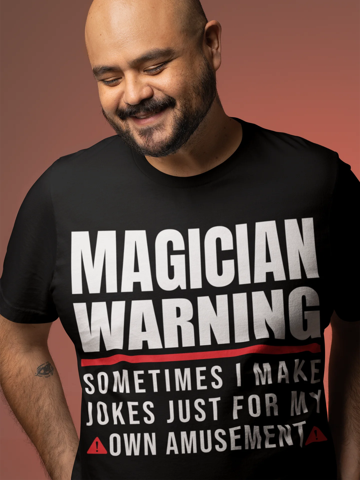Magician Warning: I Make Jokes for My Own Amusement Tee product image (1)