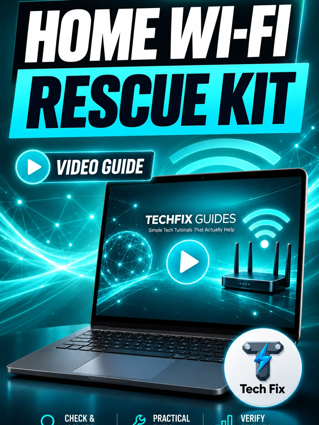 Home Wi‑Fi Rescue Kit – Video Guide product image (1)