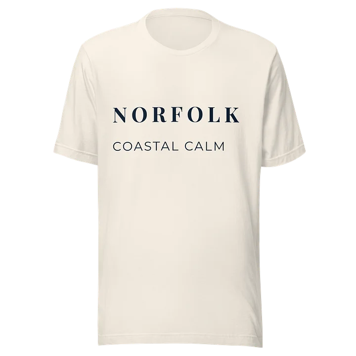 Norfolk Coastal Calm T-Shirt | Minimalist Norfolk Lifestyle Clothing product image (1)