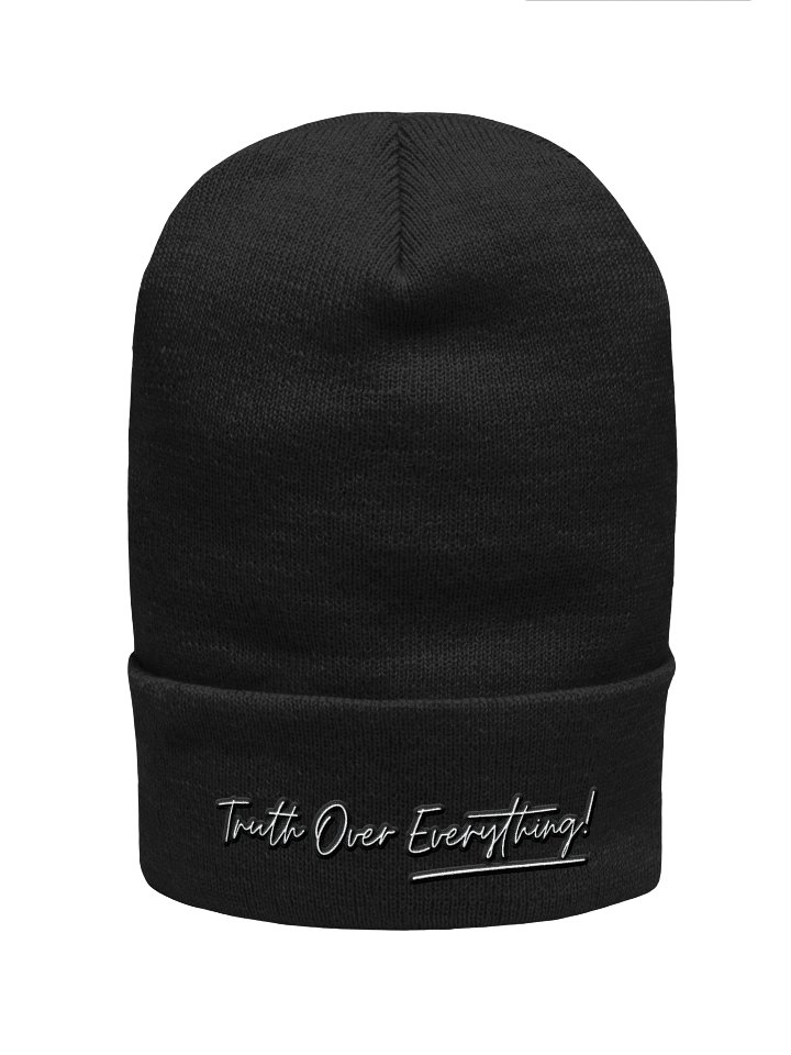 Truth Over Everything Beanie | Streetwear Statement | All-Season Essential product image (1)