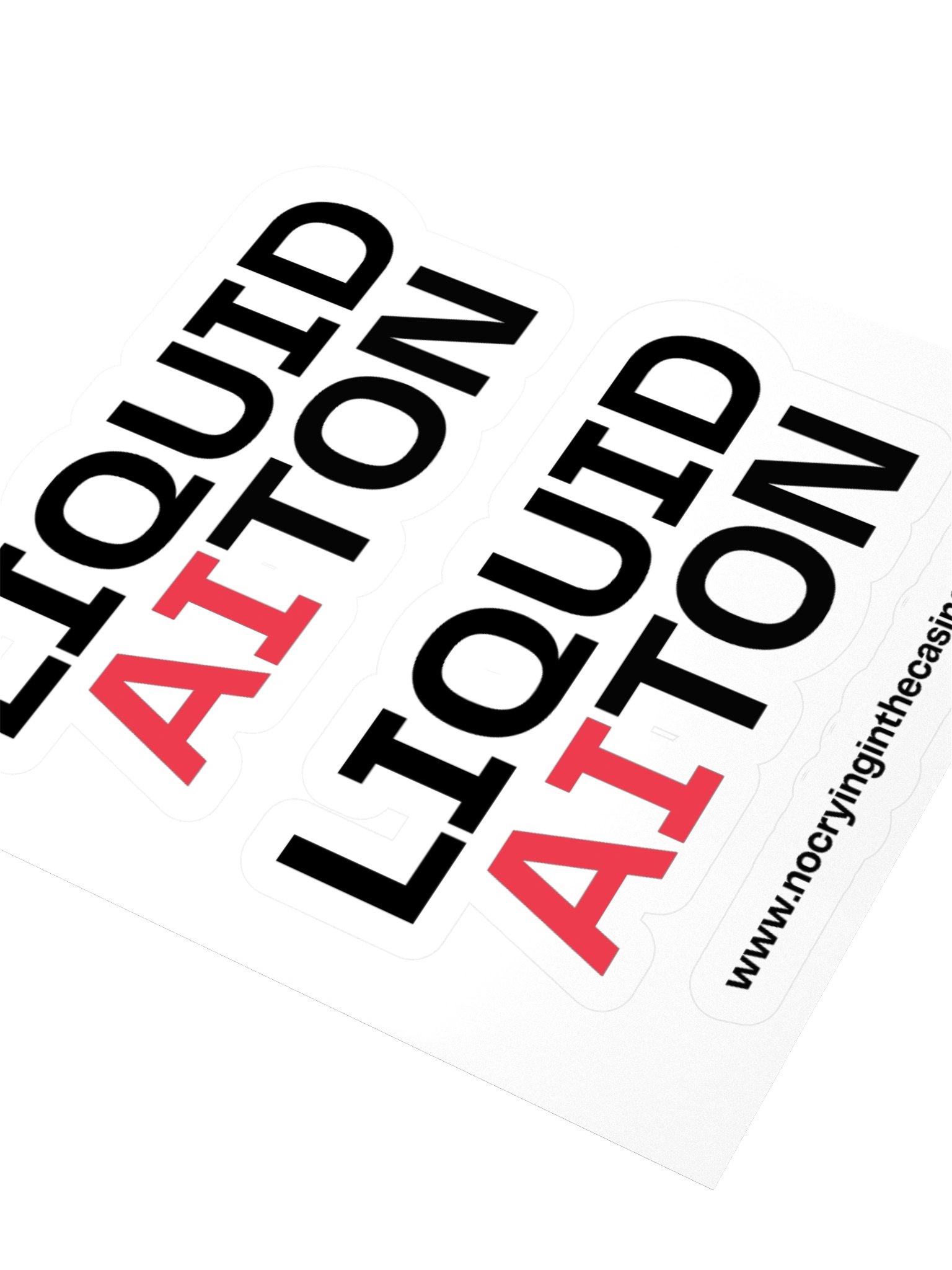 LIQUID-AI-TON Die-Cut Vinyl Sticker product image (3)
