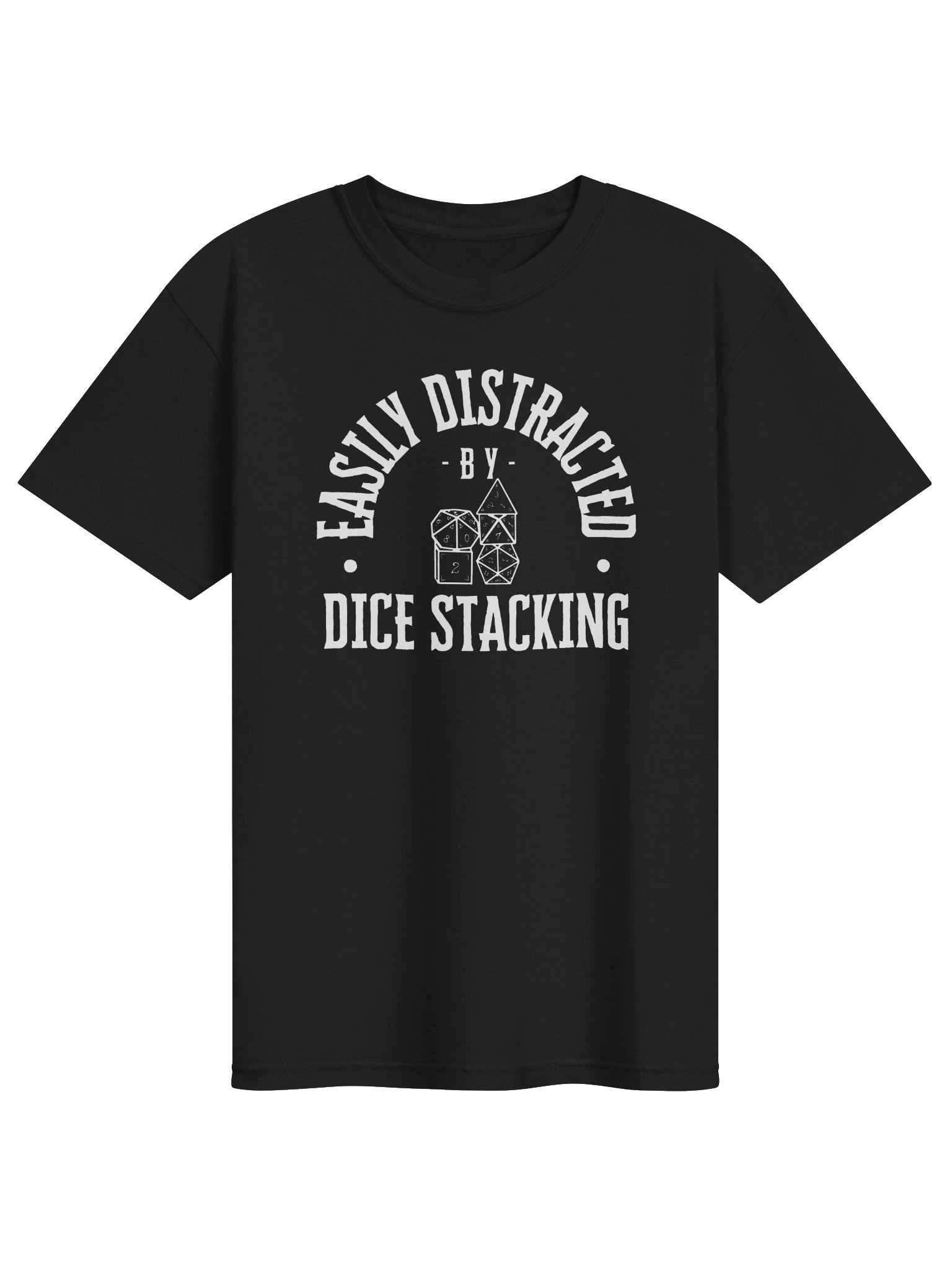 Easily Distracted by Dice T-Shirt product image (1)