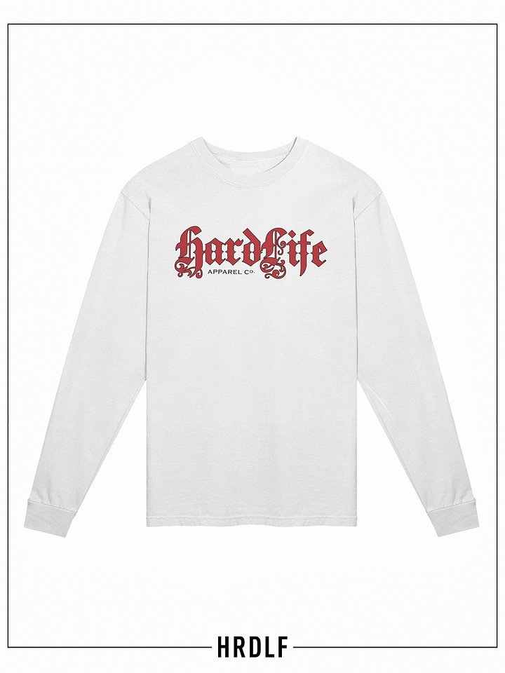 OO Logo Red Baron - White Longsleeve product image (1)