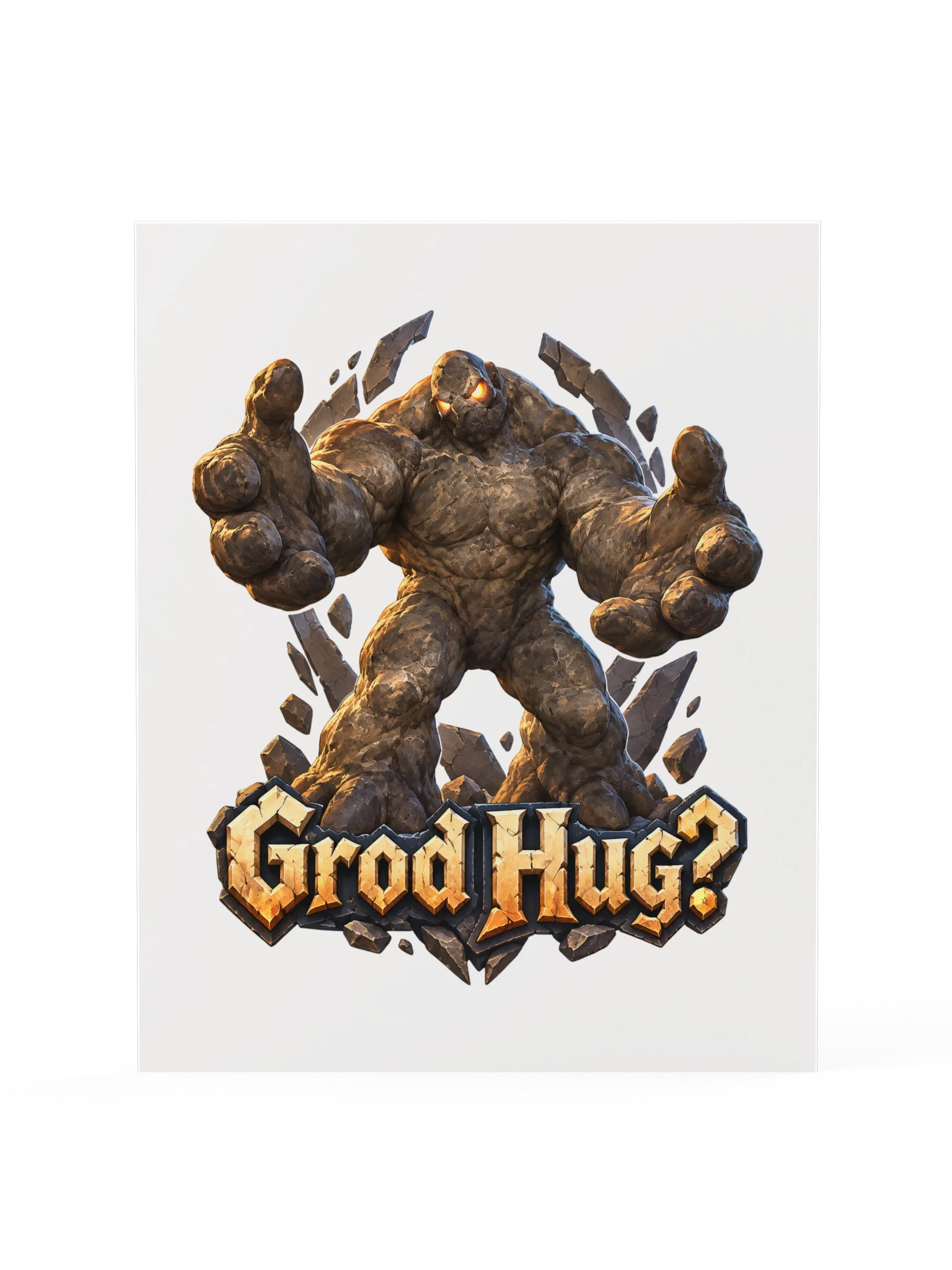 Grod Hug? Matte Poster preview 4