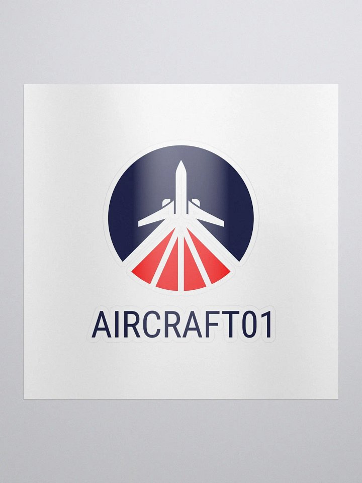 aircraft01 (original logo) sticker product image (1)