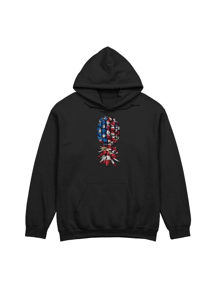 American Swinger Back Print Upside-Down Pineapple Hoodie product image (4)
