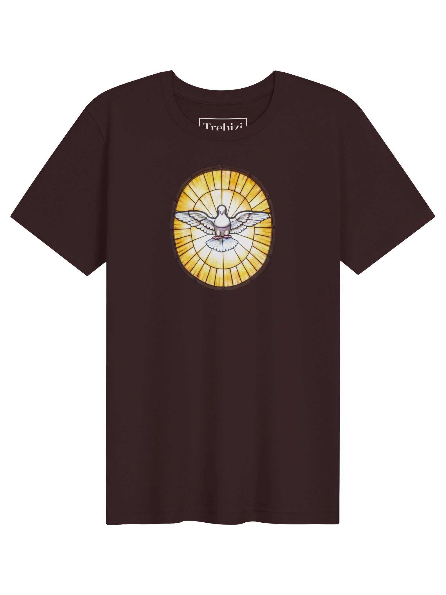 Holy Spirit Stained Glass Dove T-Shirt product image (1)