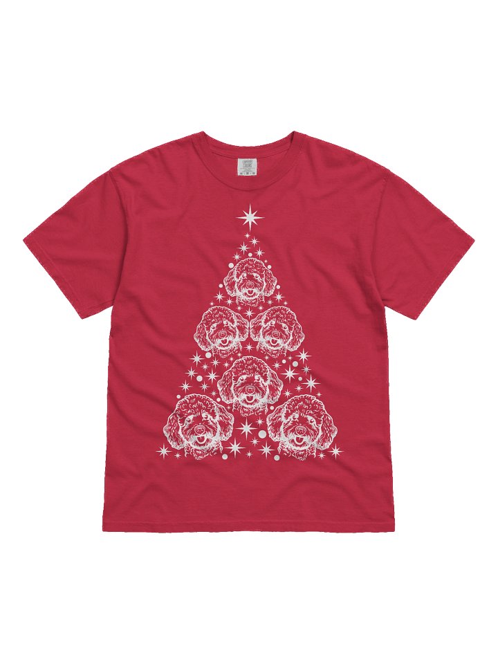 Miniature Poodle Christmas Tree T-Shirt product image (2)