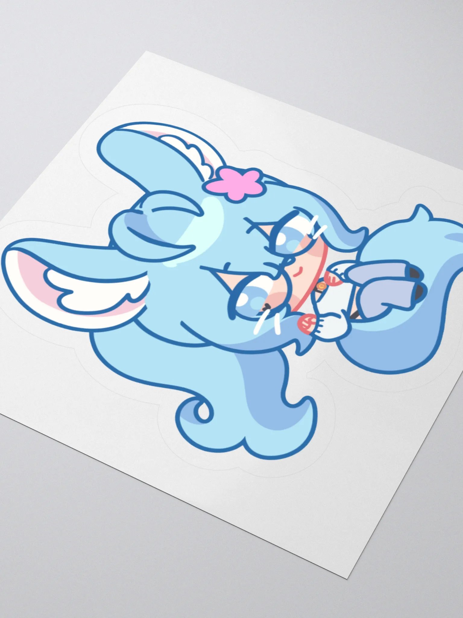 Laid back chibi sticker product image (3)