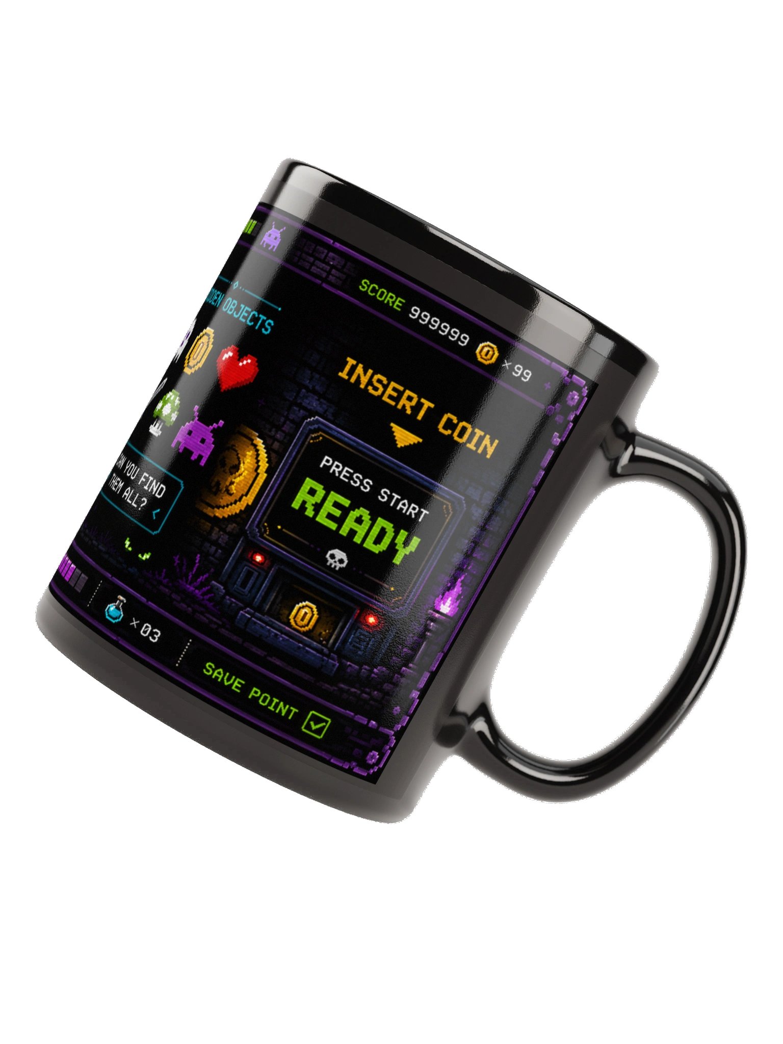 INSERT COIN – Pixel Mode Mug product image (11)