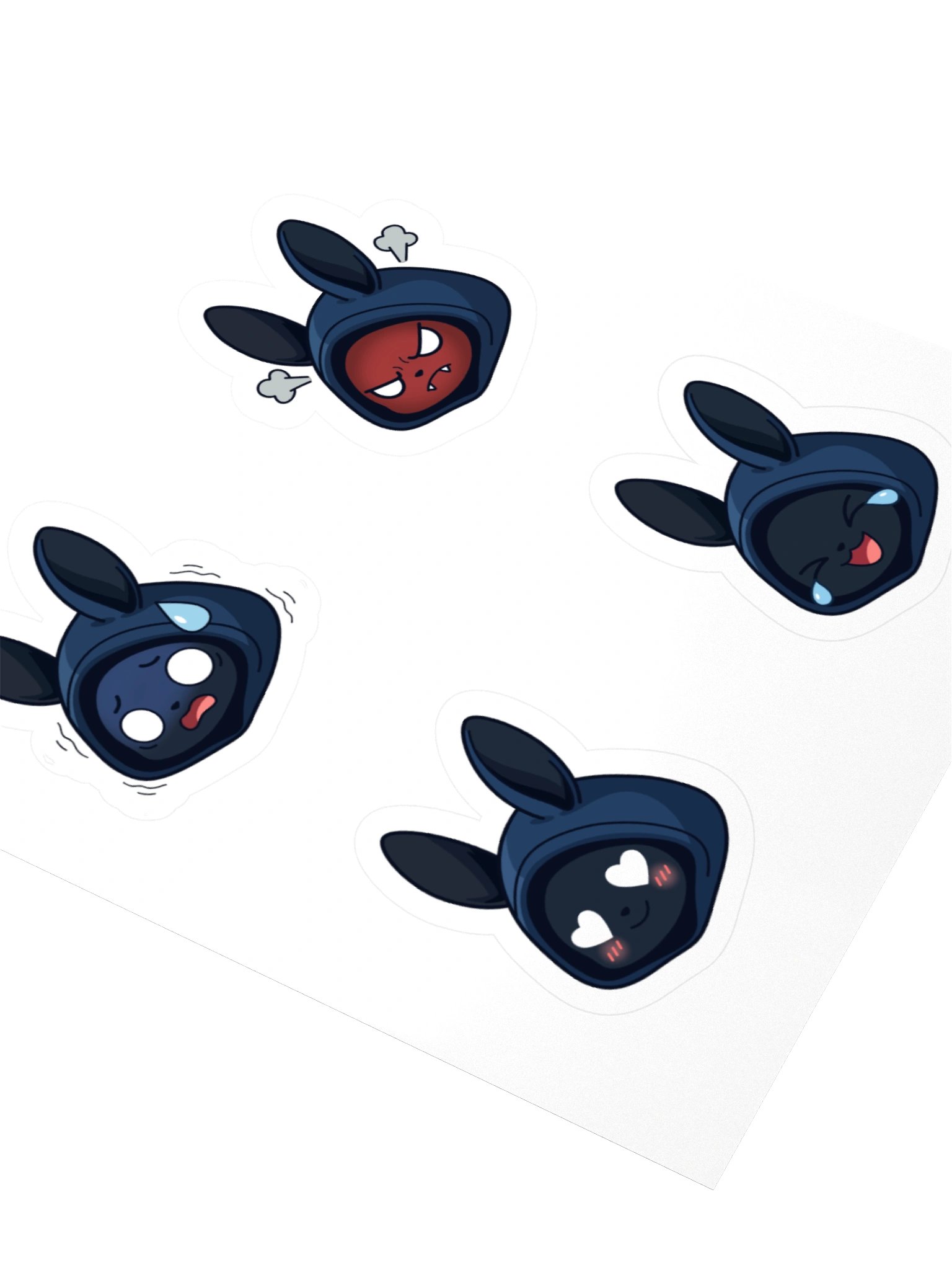Poochoki Mixed Emotions Emoji Sticker product image (3)