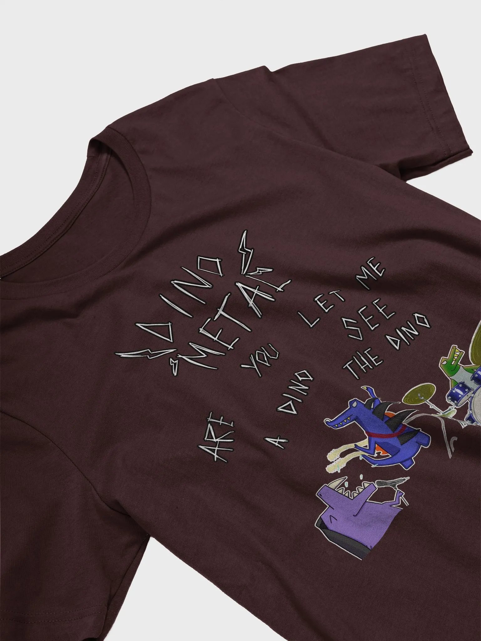 Dino Metal Supersoft Premium T-Shirt product image (3)
