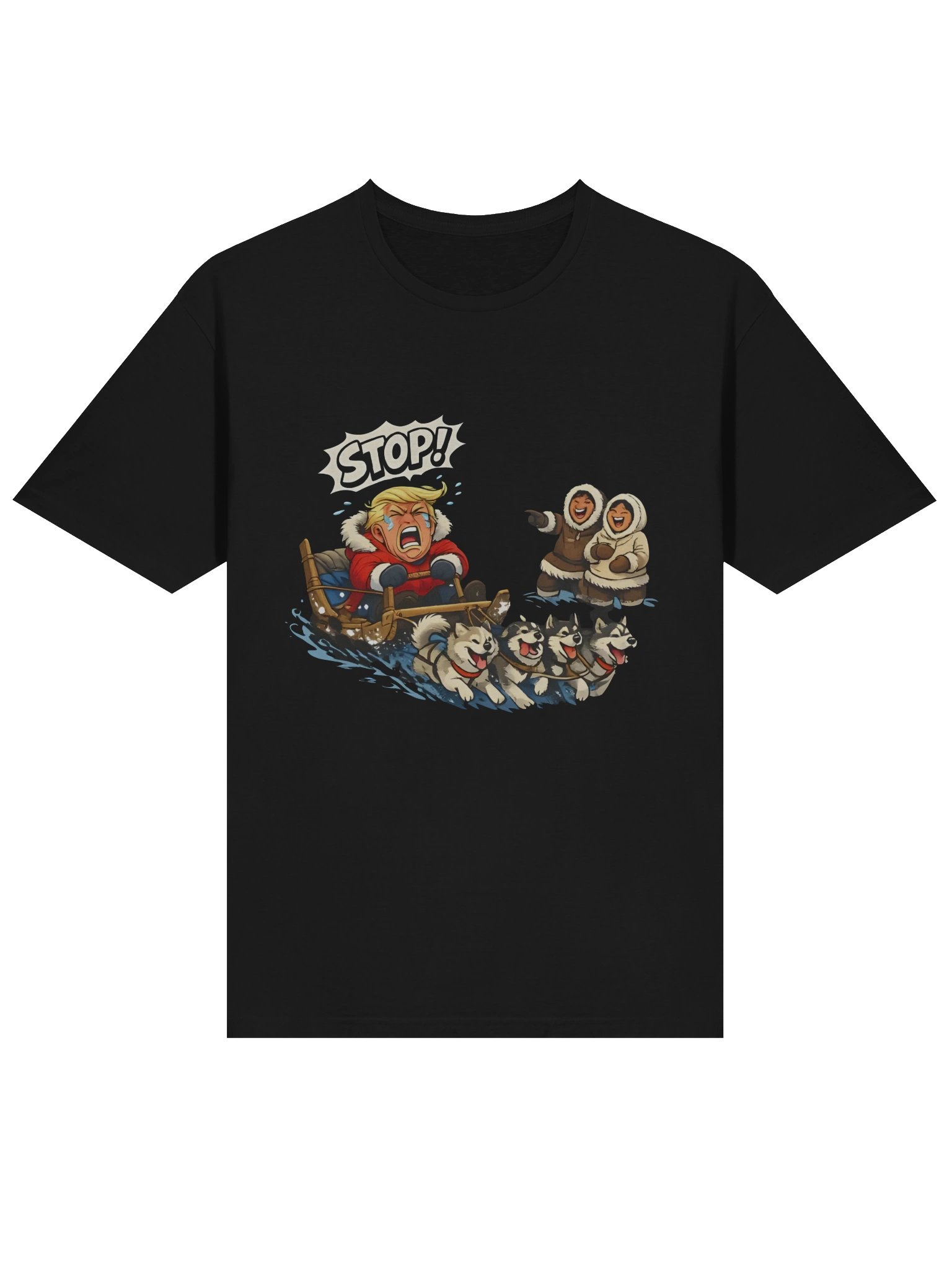 Anti-Trump Greenland Resistance T-Shirt product image (2)