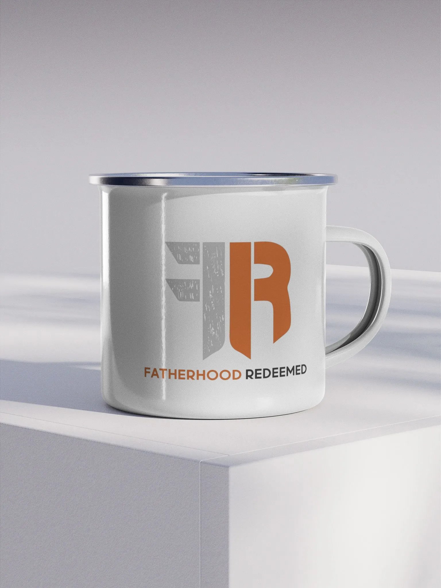 Enamel Coffee Mug (White) product image (4)