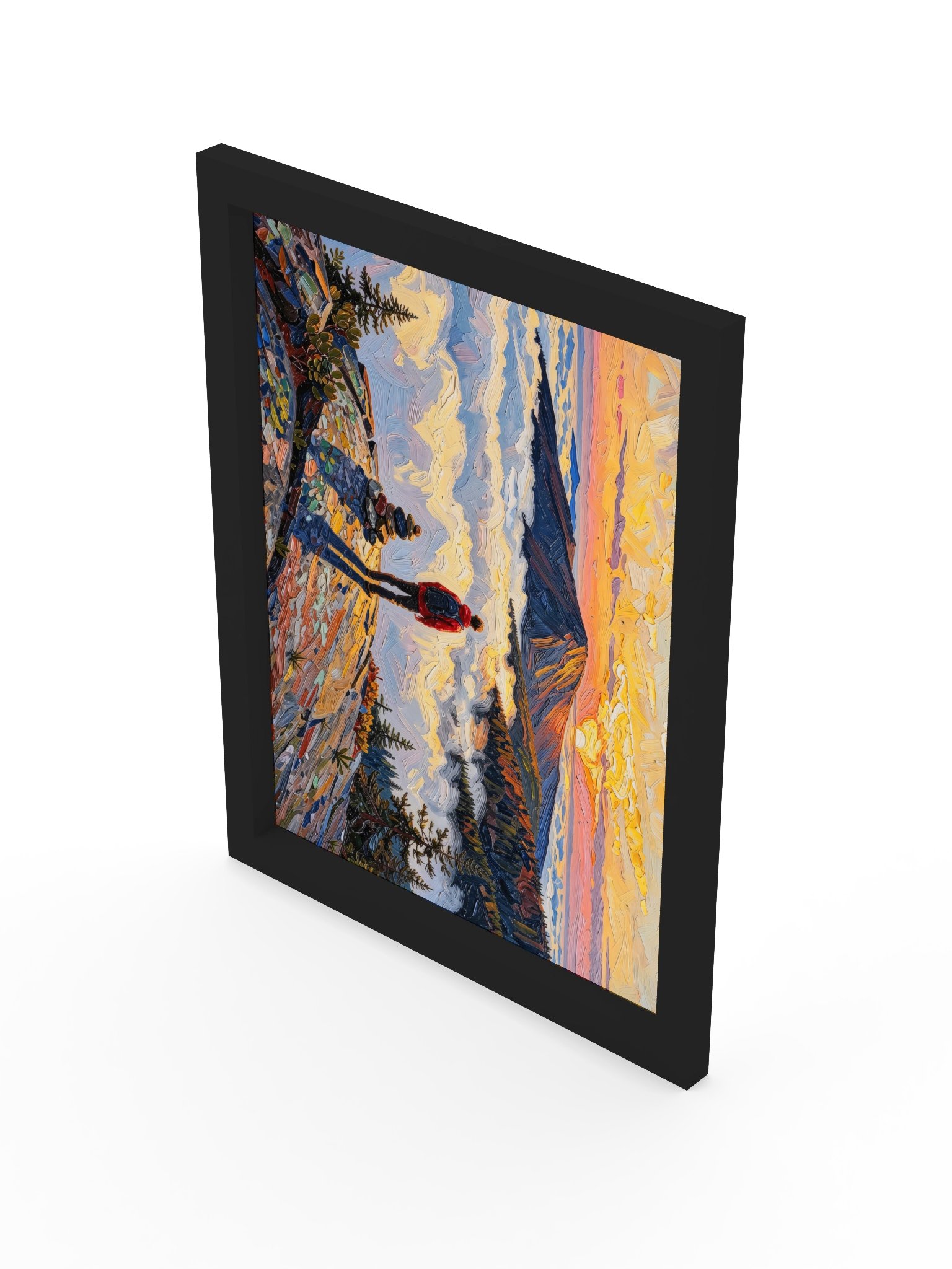 Above the Clouds Framed Print product image (21)