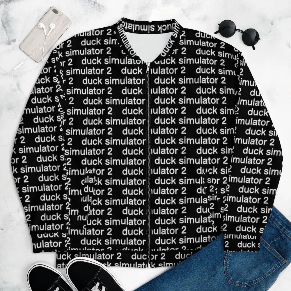 Unisex Duck Simulator 2 Drippy Bomber Jacket product image (6)