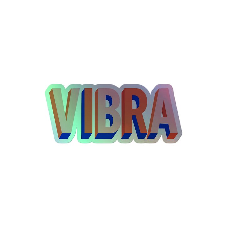 VIBRA Logo Reflector Sticker product image (2)