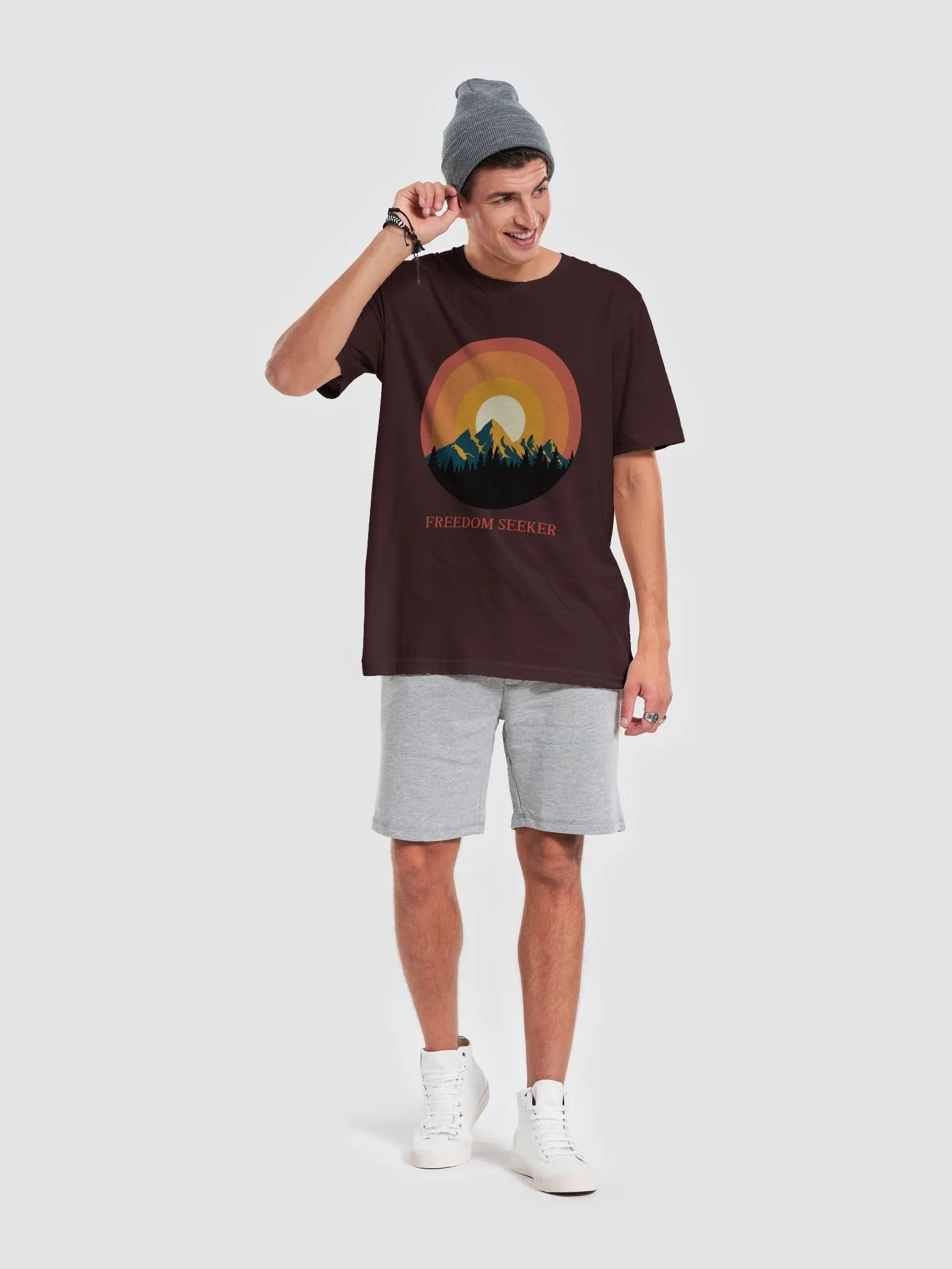 Freedom Seeker Mountain T-shirt product image (2)