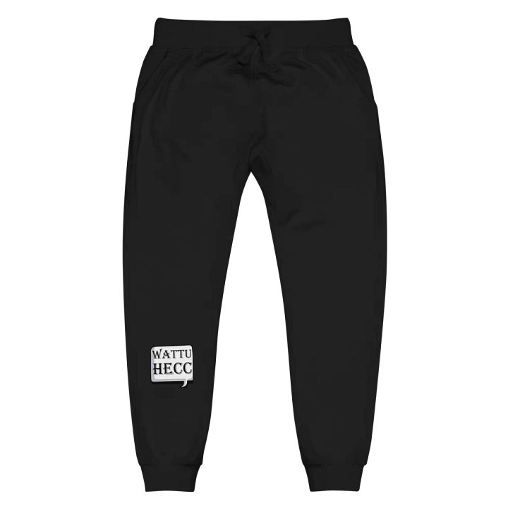 wattuhecc Cotton Heritage Unisex Fleece Sweatpants product image (1)
