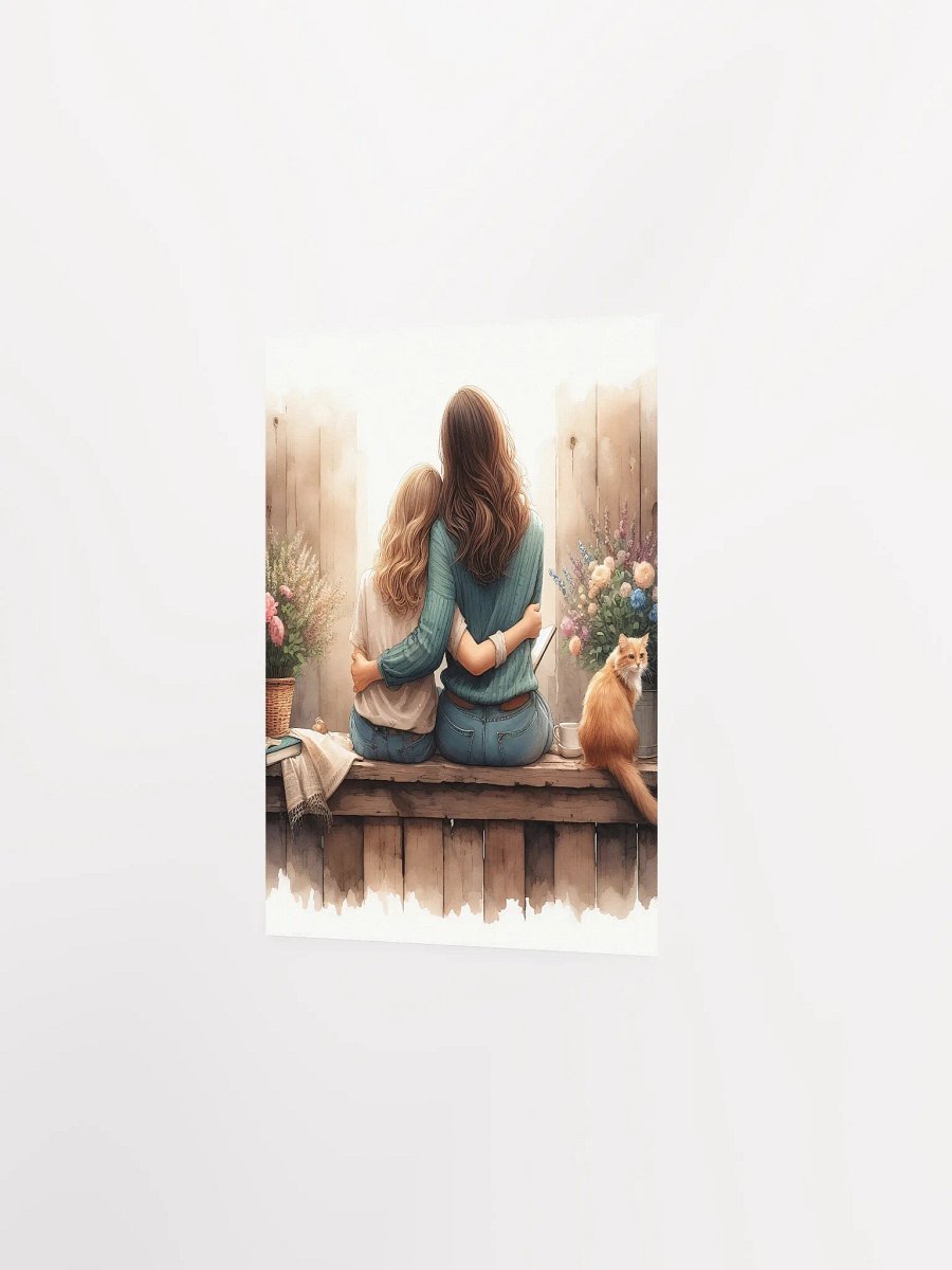 Mother and Daughter Bond Picture Perfect Poster | Mother's Day Gift product image (3)