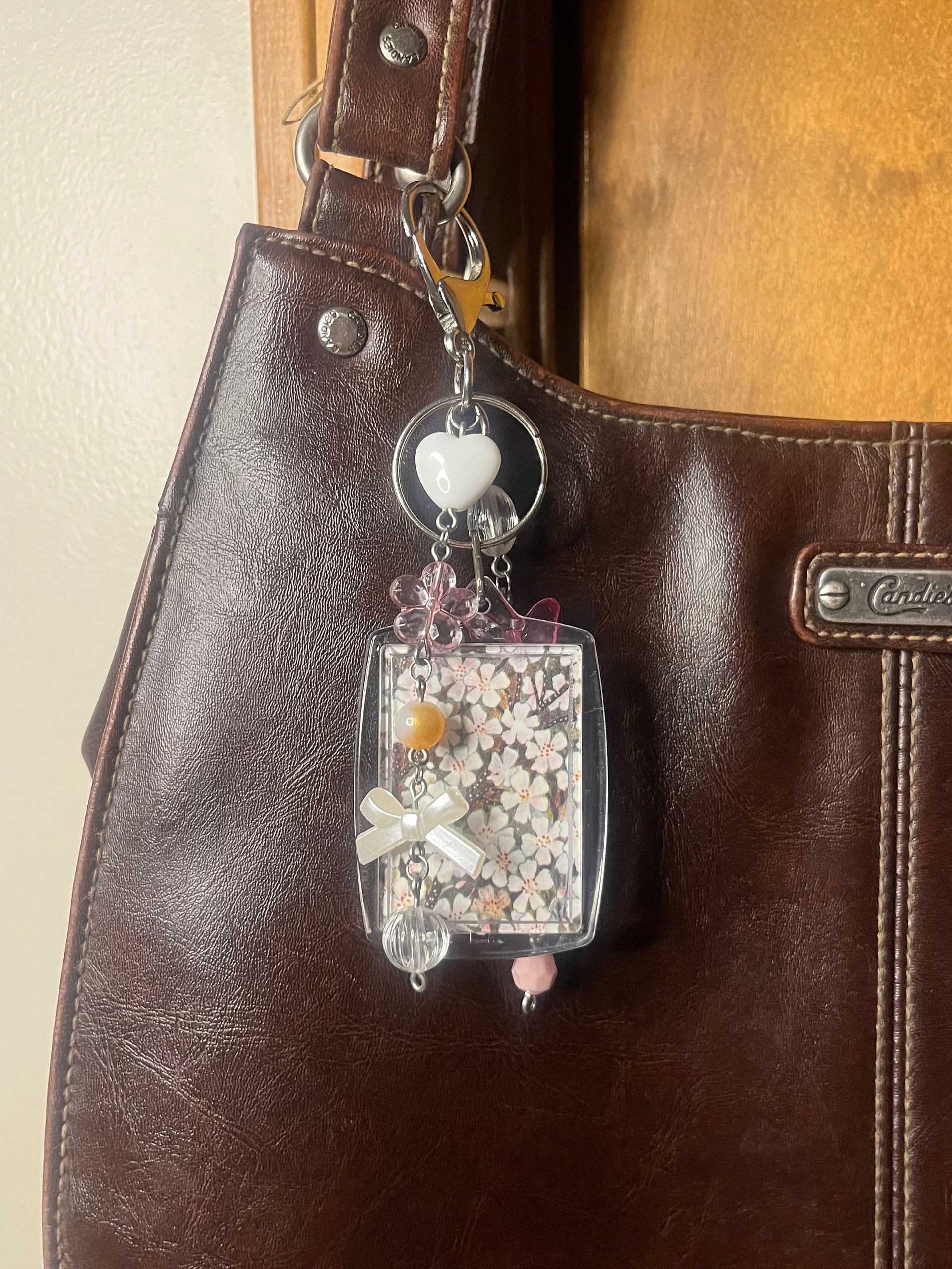 A Tiger Among The Flowers Deluxe Bag Charm product image (4)