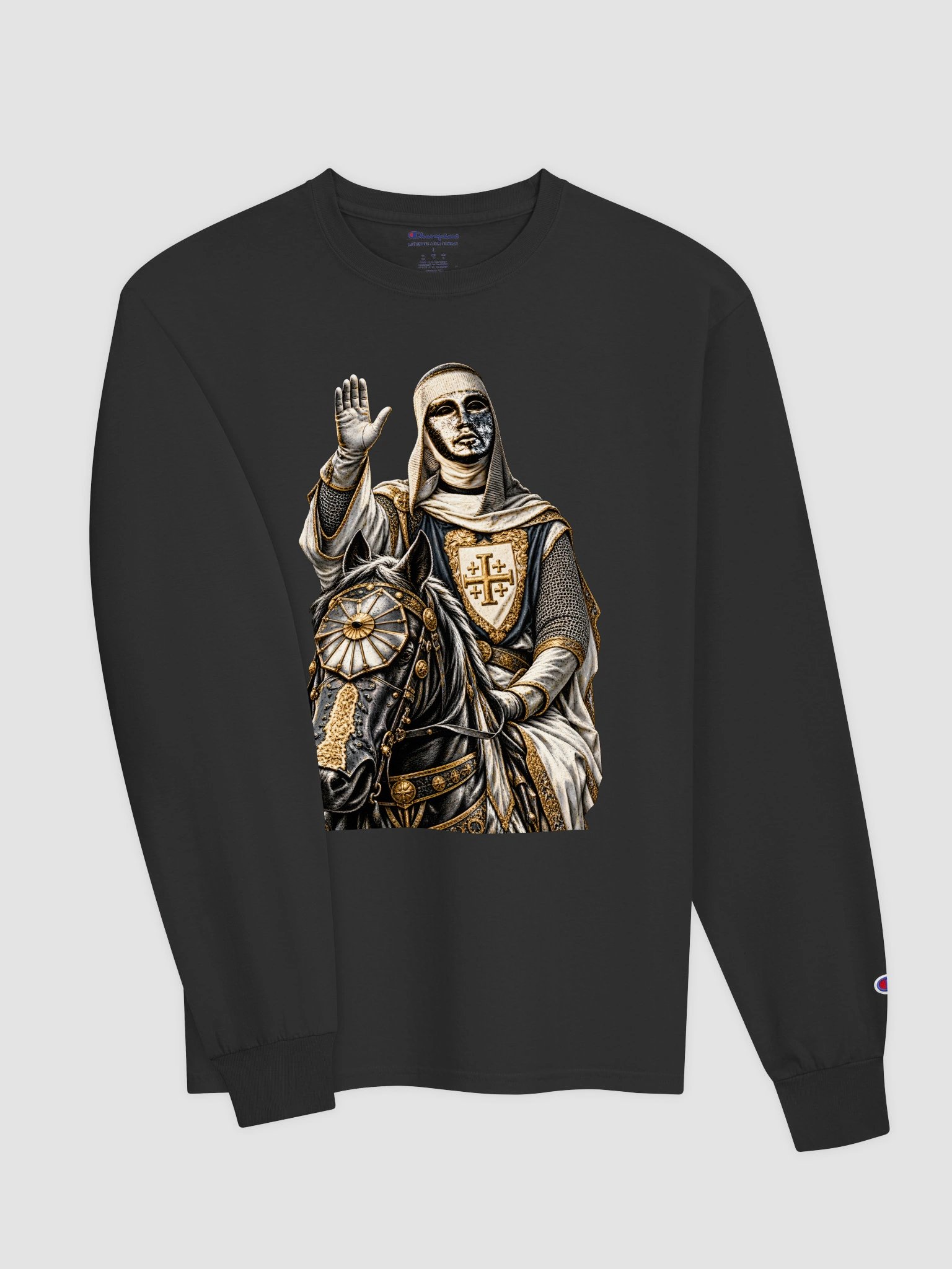 Golden Crusader Horseman Long Sleeve product image (3)