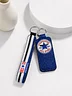 Blue Sparkle ConverseLip Balm Keychain Holder
