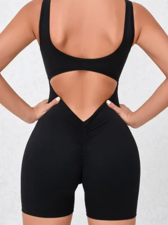 Baddie Seams VV Back Jumpsuit Summer 26 product image (8)