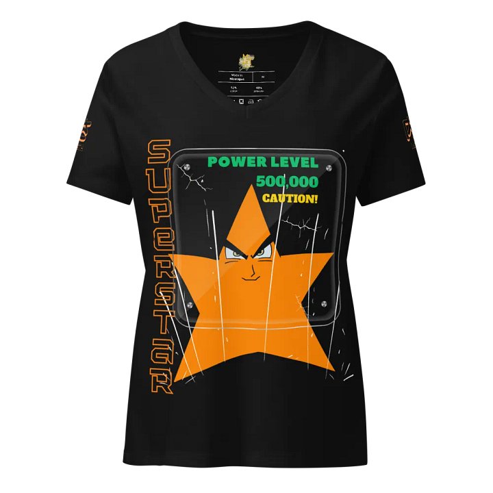 Power Star Internal Strength Women's Relaxed V-Neck T-Shirt product image (1)