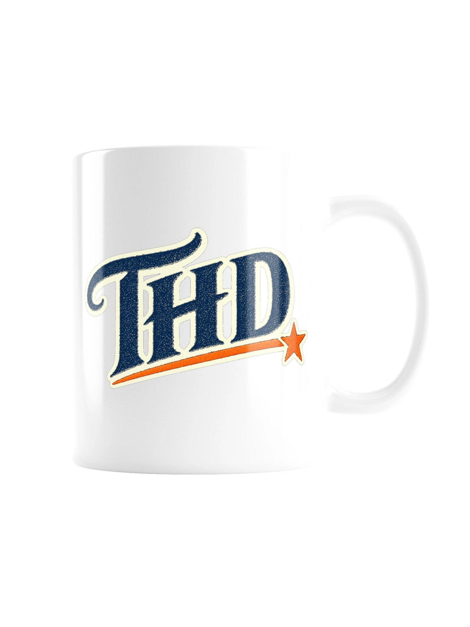 Texas Hog Dispatch White Glossy Mug product image (3)