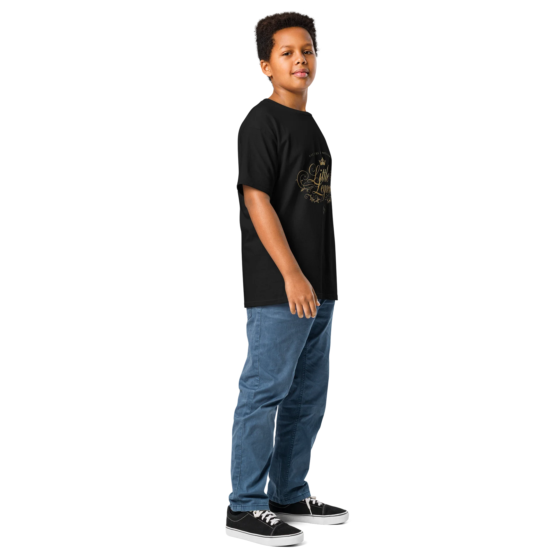 V2W -LITTLE LEGACIES- “ We help each other stand” Signature Tee product image (3)