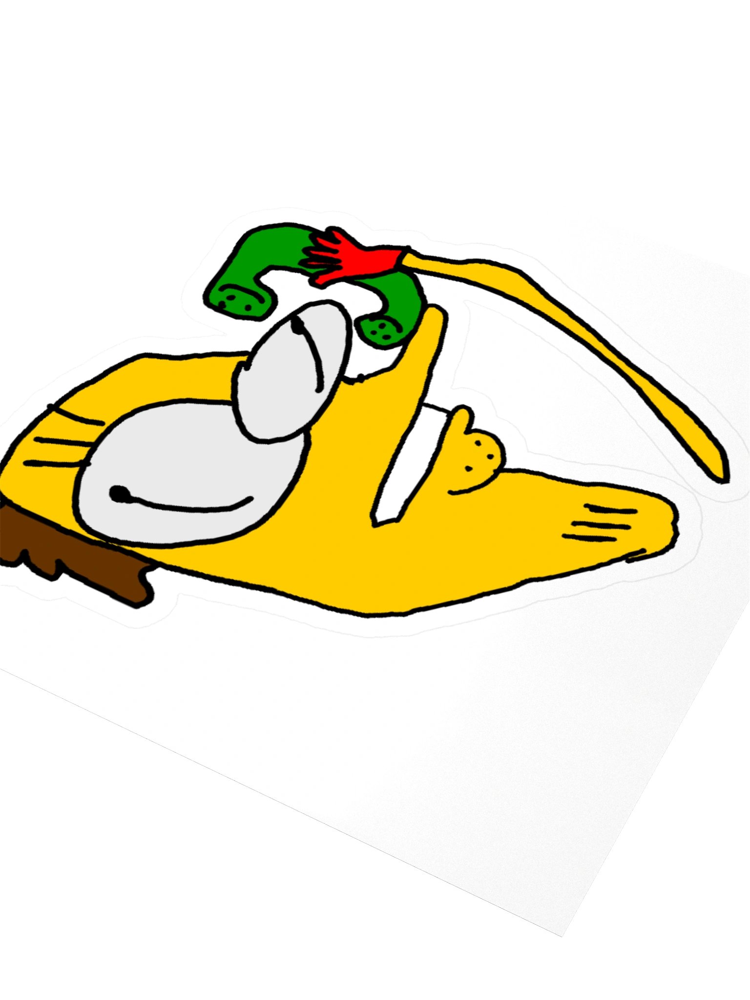 Taco-Phone Sticker | Taco-Man Classics