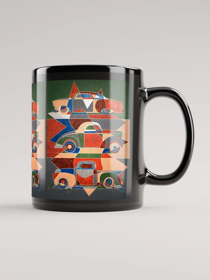 A Century of Rides III Black Glossy Mug (Original) product image (1)