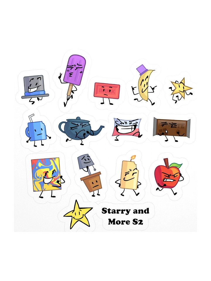 Starry and More S2 Cast Stickers product image (2)