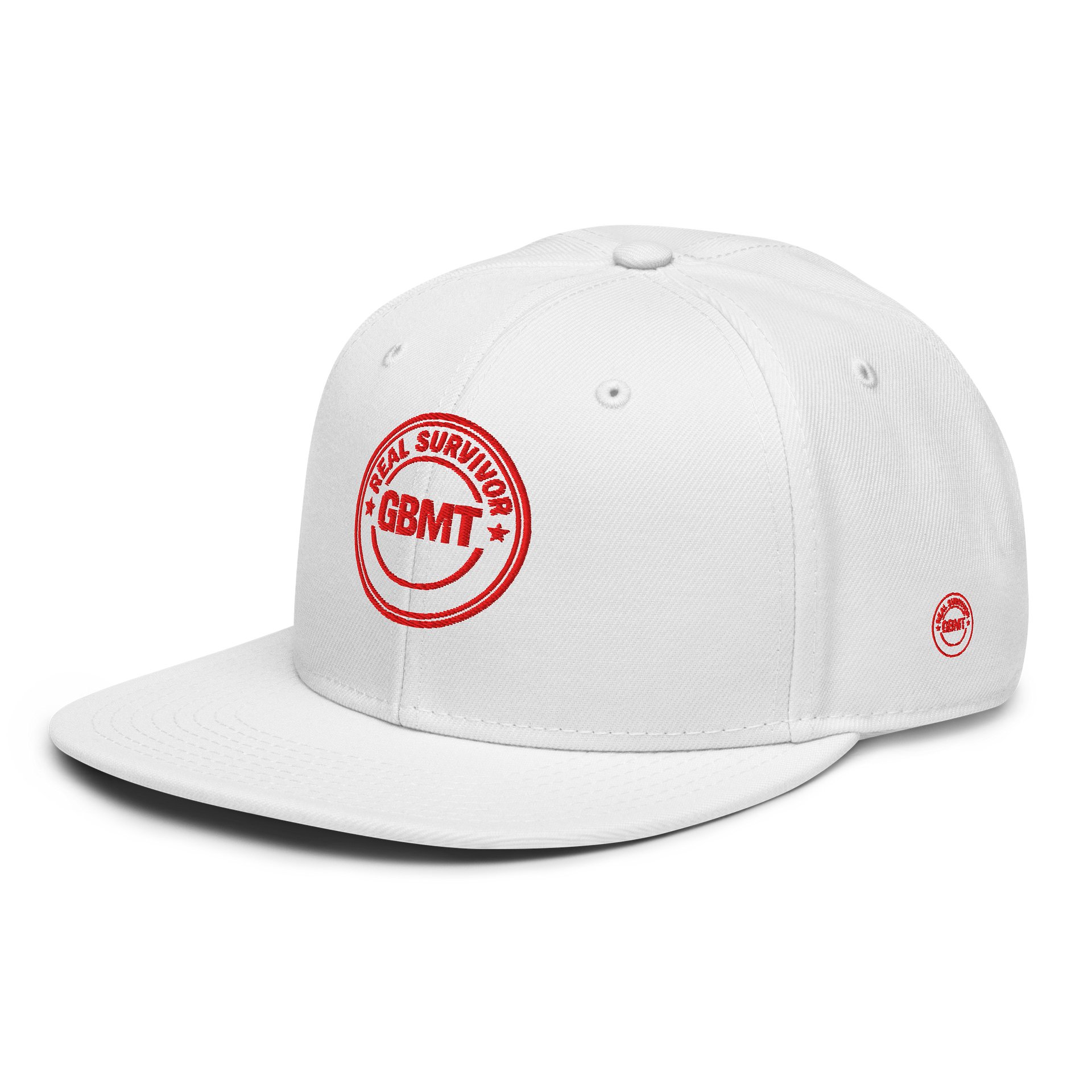 Real Survivor GBMT Snapback – Red Edition product image (5)