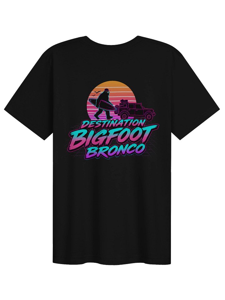 Destination Bigfoot Bronco Summertime Vibes | Bella + Canvas Supersoft T-Shirt (Multiple Colors Available) product image (13)
