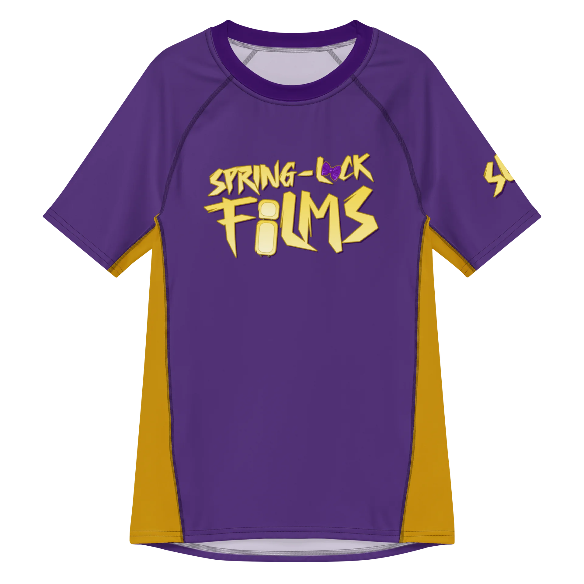 Spring-Lock Films Graphic Sports Jersey - Purple product image (1)
