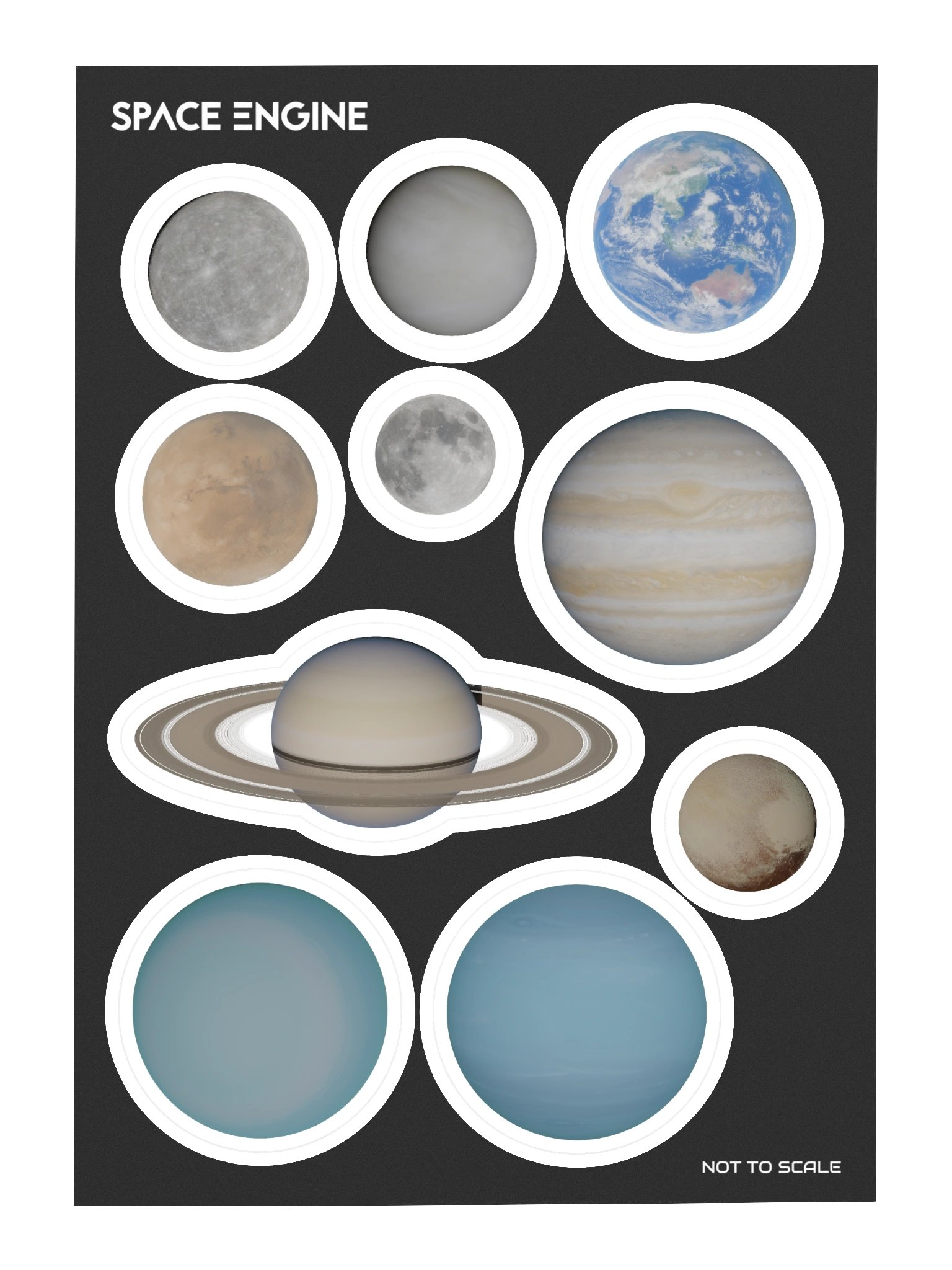 Planets Sticker Set product image (1)