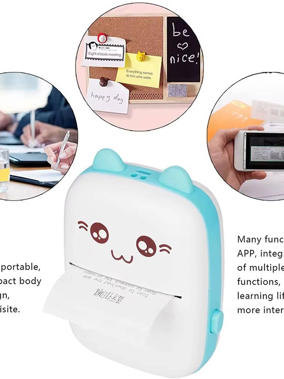 Pocket Thermal Printer 🇱🇰 | Ink නැතුව Print කරන්න පුළුවන් Mini Printer එක product image (5)