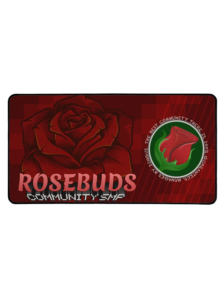 Rosebuds Deskmat 15.5" x 31.5" product image (1)